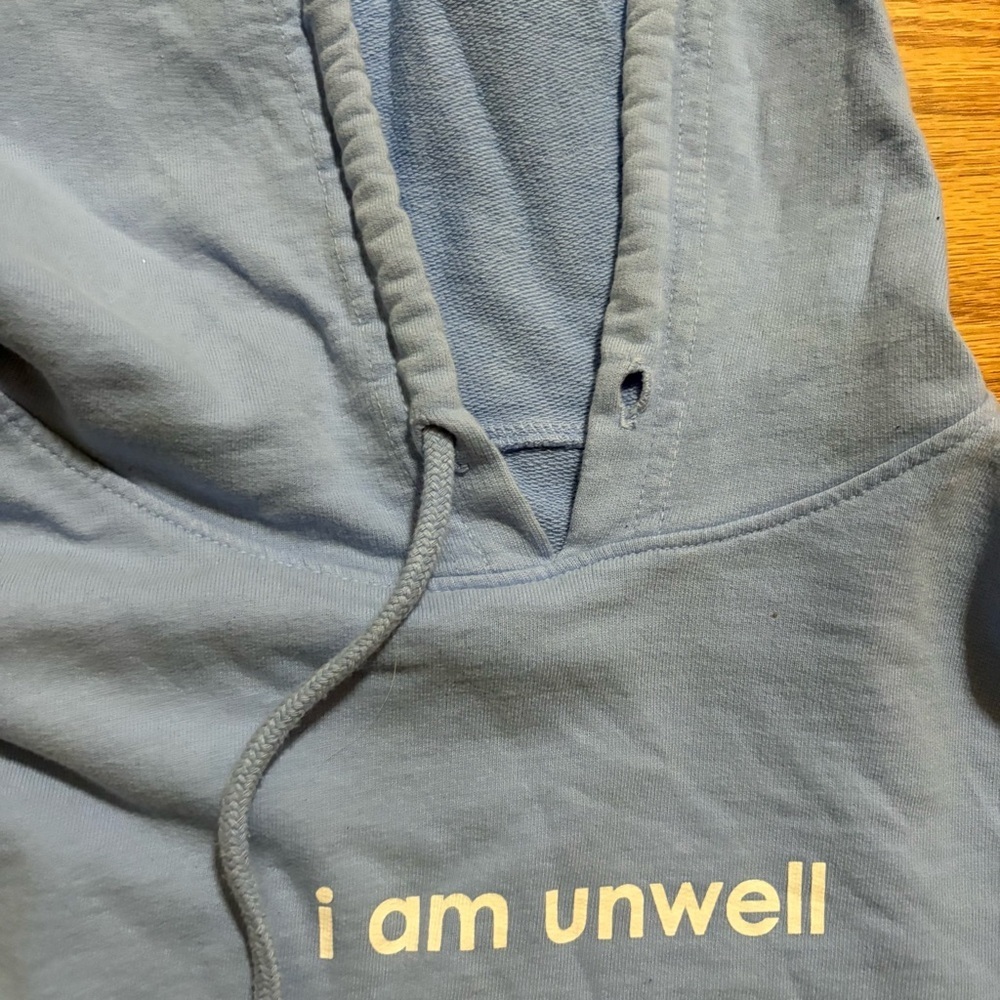 Call Her Daddy Hoodie Medium Alex Cooper Unwell Cropped - Picture 4 of 6